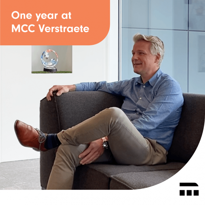 Peter Grugeon - one year at MCC Verstraete